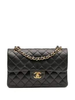 Chanel 2009-2010 Small Classic Lambskin Double Flap shoulder bag 32140725