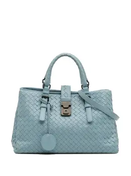 Bottega Veneta 2012-2024 Small Nappa Intrecciato Roma satchel 32139857
