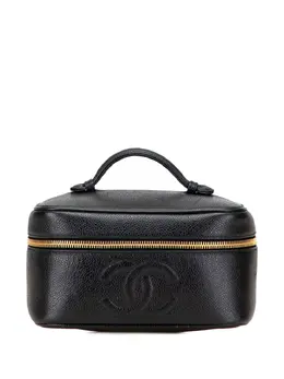 Chanel 1994-1996 CC Caviar Case vanity bag 32139192