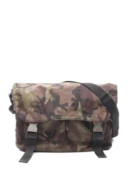 Prada 2010s camouflage buckle cross body bag 32125460