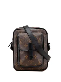 Louis Vuitton 2021-2025 Monogram Macassar Christopher Wearable crossbody bag 32127497