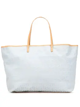 Fendi 2000-2010 Medium Zucchino Canvas Roll tote bag 32139213