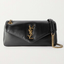 Сумка Saint Laurent Calypso Padded Shoulder, черный 734153 aacq0 1000 | black