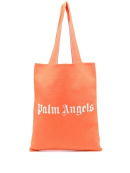 Palm Angels сумка-шопер с логотипом, оранжевый pwna041s22kni0012001 | оранжевый