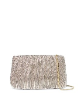 Плоский плиссированный клатч Brit Loeffler Randall, цвет Gold 4676749 | champagne/gold