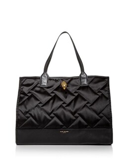 Квадратная стеганая сумка-шоппер из переработанных материалов Kurt Geiger LONDON, цвет Black 4119117 | black