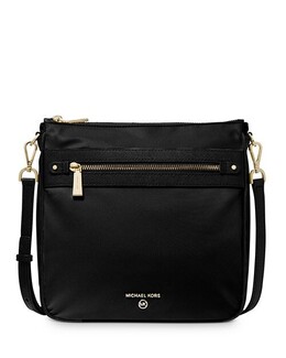Большая нейлоновая сумка через плечо Jet Set Michael Kors, цвет Black 3507433 | black/gold