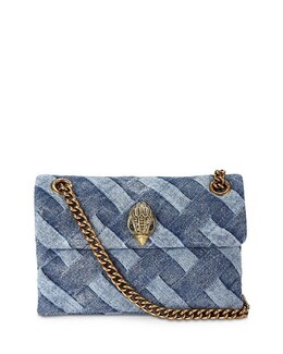 Миниатюрная мягкая сумка Kensington Kurt Geiger LONDON, цвет Blue 4886566 | navy