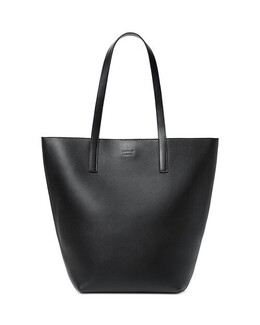 Большая кожаная сумка-тоут Walker Loeffler Randall, цвет Black 4923805 | black/silver