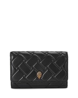 Экстра-мини-стеганый кожаный клатч Kensington Kurt Geiger LONDON, цвет Black 4886548 | black