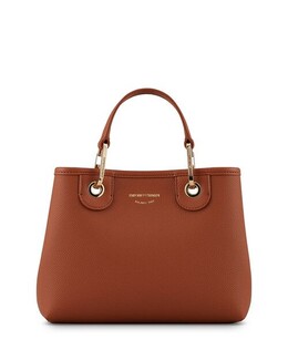 Маленькая черная большая сумка-шоппер MyEA Emporio Armani, цвет Brown 4109265 | brown