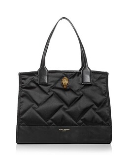 Квадратная сумка-тоут для покупок из переработанных материалов Kurt Geiger LONDON, цвет Black 4201183 | black