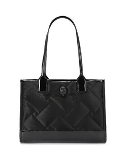 Сумка-тоут для покупок стеганая Kurt Geiger LONDON, черный 4201183 | black/black