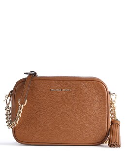 Сумка через плечо Jet Set из зерненой яловой кожи Michael Kors, коричневый 32f7ggnm8l-230 | braun
