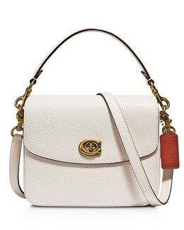 Фирменная сумка через плечо Cassie 19 Coach, цвет White 5006368 | chalk/gold