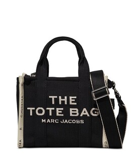 Маленькая жаккардовая сумка-тоут Marc Jacobs, цвет Black 4178347 | black/natural