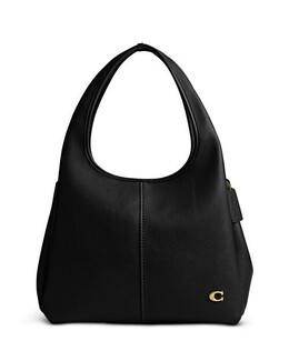 Сумка на плечо Lana из шагреневой кожи Coach, цвет Black 4839857 | black