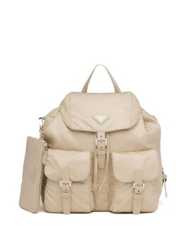 Prada рюкзак Re-Nylon среднего размера, нейтральный цвет 1bz811votorv44 | нейтральный цвет