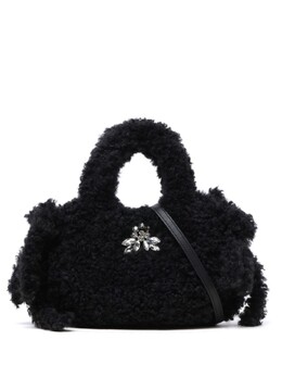 Мини-сумка Simone Rocha Baby Egg, черный bag174b0793f24 | черный