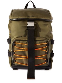 Off-White рюкзак Courrie Flap с кулиской, зеленый omnb094f23fab0015600 | зеленый
