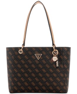 Сумка-тоут женская Guess с двумя отделениями, коричневый 15476692 | brown logo