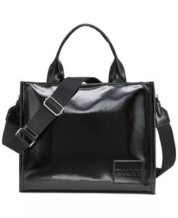 Маленькая сумка-тоут Hadlee DKNY, мультиколор 18376999 | black/silv