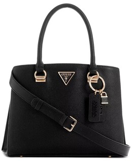 Noelle Girlfriend Средний размер, сумка с двумя отделениями Guess, черный 15476694 | black