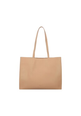 Новая сумка-шопер кожаная 37,5 см Patrizia Pepe, цвет Pompei Beige 8051523834735 | pompei beige