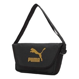 Сумка originals urban messenger bag 'black' Puma, черный 078007-01 | black/gold