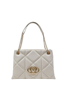 Сумка Love Moschino шоппер стеганая, бежевый 99136 | beige