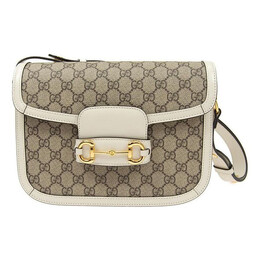 Сумка 1955 seriesbutton single shoulder bag white Gucci, белый 602204-92tcg-9761 | white