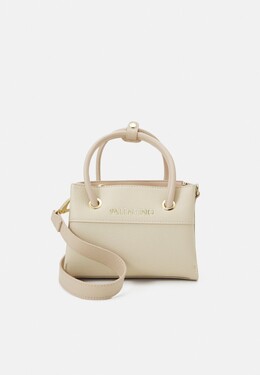 Сумка тоут Valentino из экокожи с ремнем, слоновая кость 5va51h0xq-a11 | ecru