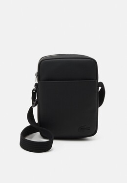 Сумка кросс-боди Lacoste вертикальная с внешним карманом, черный la254h031-q11 | noir