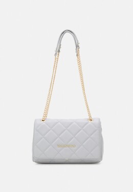Сумка женская Valentino стеганая на ручках-цепочках, бежевый 5va51h0a0-a13 | perla