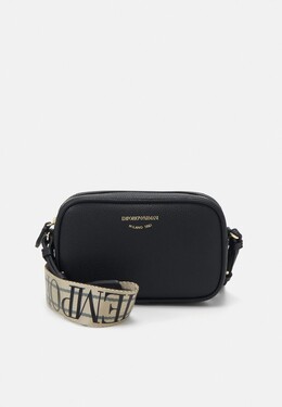 Сумка через плечо Camera Bag Emporio Armani, черный/серебристый ea851h0fc-d11 | nero/silver-coloured