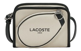 Сумка через плечо унисекс Lacoste, Milky white/emerald green nu4339tdf89 | milky white/emerald green