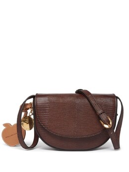 Stella McCartney сумка на плечо Frayme с тиснением, коричневый 7b0092wp0426 | коричневый