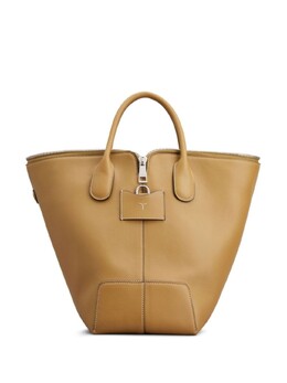 Сумка-тоут на молнии Tod's, нейтральный цвет xbwdbns0300yat | нейтральные цвета