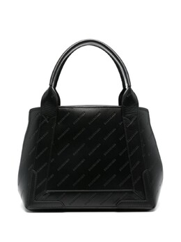 Сумка-тоут Balenciaga с тисненым логотипом, черный 3399332aav4 | черный