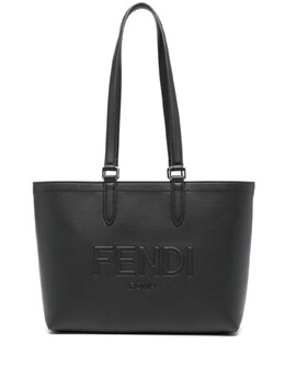 Fendi сумка-тоут Roma с тисненым логотипом, черный 7va629ard9 | черный