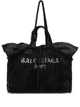 Сумка-тоут Balenciaga 24/7 среднего размера, черный 7918092aa47 | черный
