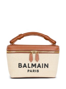 Balmain сумка-тоут из холста B-Army, нейтральный цвет dn1bg921tcfe | нейтральный цвет