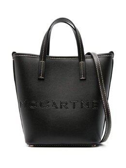Stella McCartney сумка-ведро с логотипом, черный 7b0106wp0423 | черный