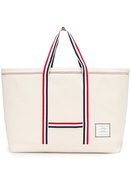 Thom Browne сумка-тоут Tool среднего размера из канваса, белый mag271a07164 | белый