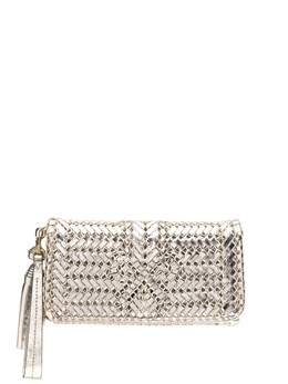 Anya Hindmarch клатч Neeson, золотистый 167659 | золотистый