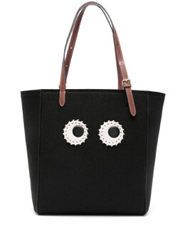 Anya Hindmarch сумка-тоут Eyes, черный 195171 | черный