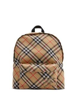 Burberry рюкзак в клетку Nova Check, нейтральный цвет 8091312 | нейтральный цвет