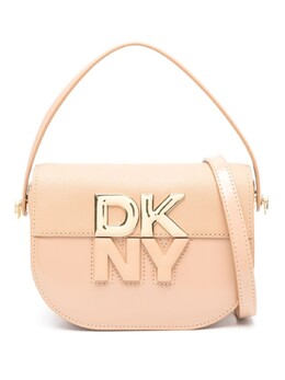 DKNY сумка-тоут с логотипом, нейтральный цвет r42eke28 | нейтральный цвет