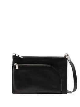Клатч с тисненым логотипом Rick Owens, черный ra02c0320lcn | черный