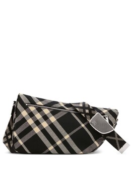 Большая сумка-мессенджер Shield Burberry, черный 8089304 | черный